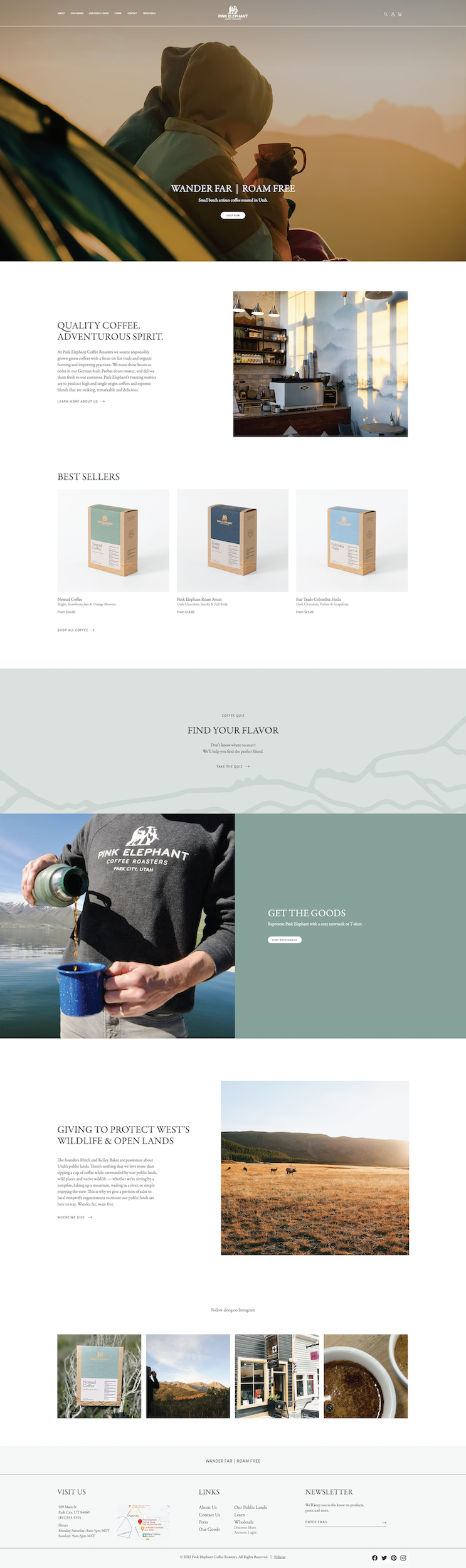 Pink Elephant Coffee Roasters